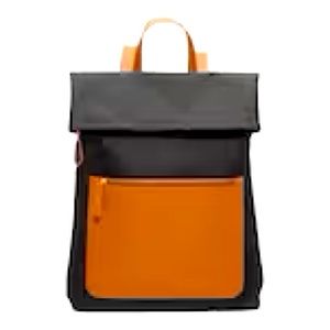 Faux leather black and brown bag NWT